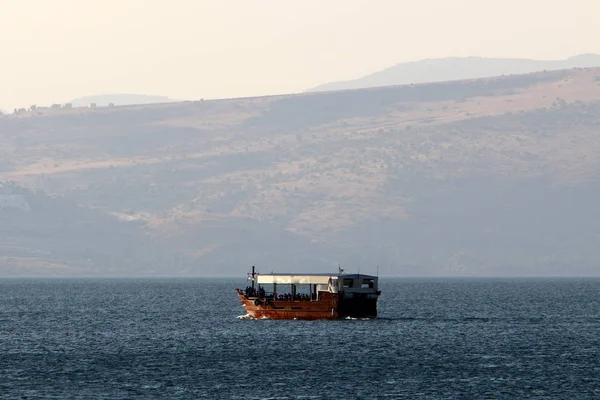 Orilla Del Mar Galilea Israel — Foto de Stock