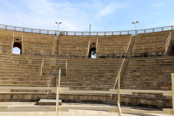 Caesarea Ist Eine Antike Stadt Und Antike Hafenstadt Die Von — Stockfoto