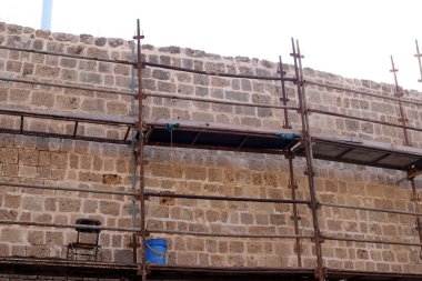 İsrail 'de tarlalarda ve şehir sokaklarında çalışma ve çalışma araçları 