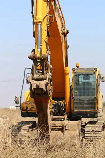 Ferramentas Trabalho Trabalho Campos Ruas Cidade Israel — Fotografia de Stock