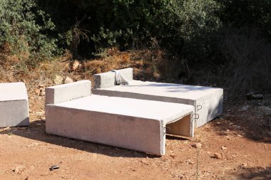 İsrail 'de tarlalarda ve şehir sokaklarında çalışma ve çalışma araçları 