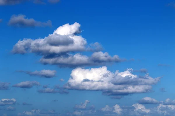Regnmoln Som Flyter Himlen Över Medelhavet Norra Delen Staten Israel — Stockfoto