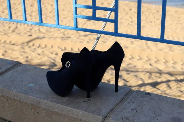 Chaussures Pour Femmes Exposées Israël — Photo