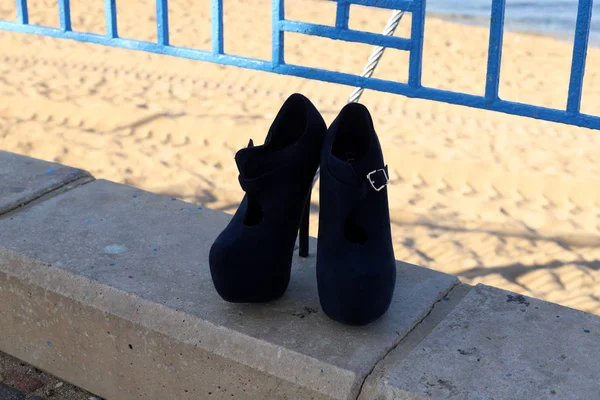Chaussures Pour Femmes Exposées Israël — Photo