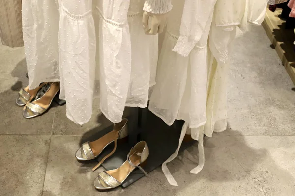 Women Shoes Display Israel — Stock Photo, Image