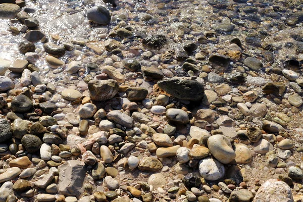 Piedras Encuentran Parque Orillas Del Mar Mediterráneo Norte Del Estado — Foto de Stock