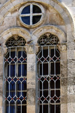 İsrail Devleti 'nin başkenti Kudüs' teki binalar ve yapılar. Kudüs üç dinli bir şehirdir. 