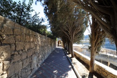 İsrail Devleti 'nin başkenti Kudüs' teki binalar ve yapılar. Kudüs üç dinli bir şehirdir. 