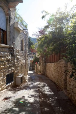 İsrail Devleti 'nin başkenti Kudüs' teki binalar ve yapılar. Kudüs üç dinli bir şehirdir. 