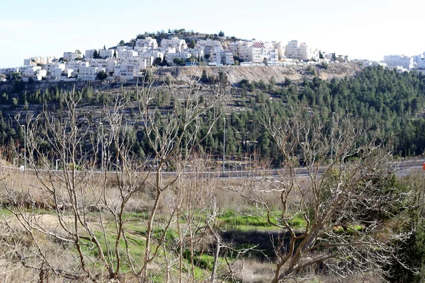 Edifici Strutture Nella Città Gerusalemme Capitale Dello Stato Israele Gerusalemme — Foto Stock