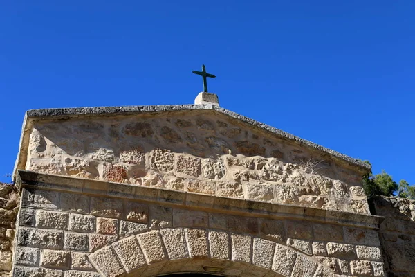 Κτίρια Και Κατασκευές Στην Πόλη Της Ιερουσαλήμ Την Πρωτεύουσα Του — Φωτογραφία Αρχείου