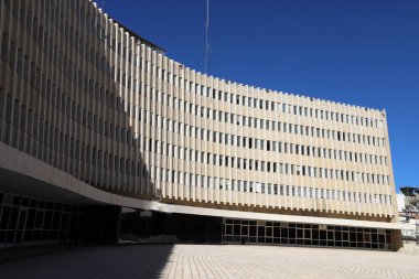 İsrail Devleti 'nin başkenti Kudüs' teki binalar ve yapılar. Kudüs üç dinli bir şehirdir. 