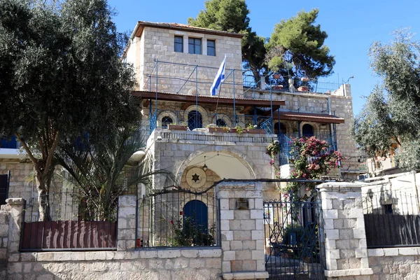 Edificios Estructuras Ciudad Jerusalén Capital Del Estado Israel Jerusalén Una — Foto de Stock