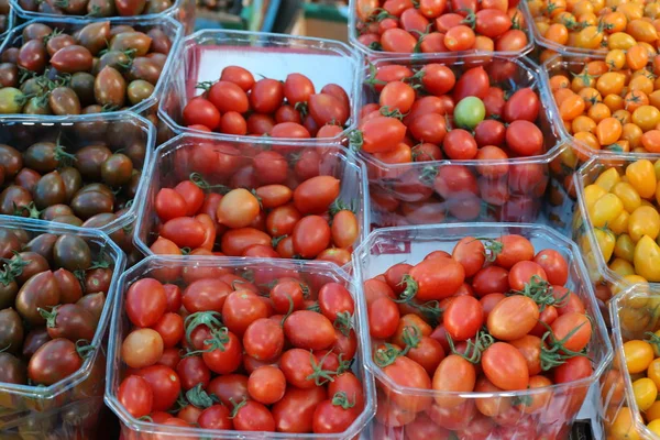 Obst Und Gemüse Verkauft Dezember Auf Einem Basar Der Stadt — Stockfoto
