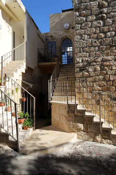 Escalier Dans Parc Ville Dans Nord Etat Israël — Photo