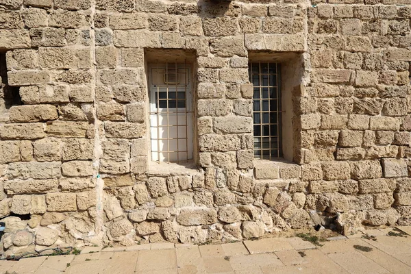 Small Window Big City Fragments Architecture Buildings Structures Israel — Stock Photo, Image