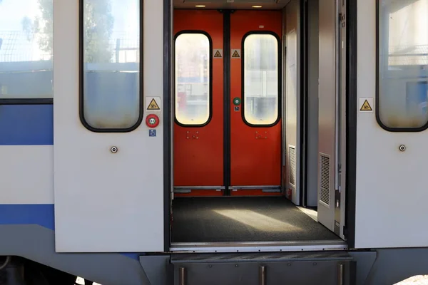 Vehículos Ferroviarios Ferroviarios Israel — Foto de Stock