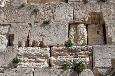 The Wailing Wall is part of the ancient wall around the western slope of the Temple Mount in the Old City of Jerusalem 