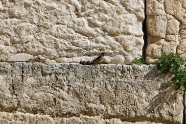 The Wailing Wall is part of the ancient wall around the western slope of the Temple Mount in the Old City of Jerusalem 