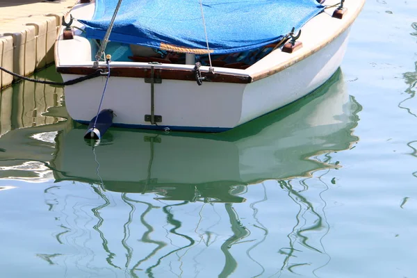 Liegeplatz Für Boote Und Yachten Der Hafenstadt Tel Aviv Israel — Stockfoto