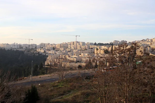 Ancient City Jerusalem Capital State Israel City Sacred Three Largest — Stock Photo, Image