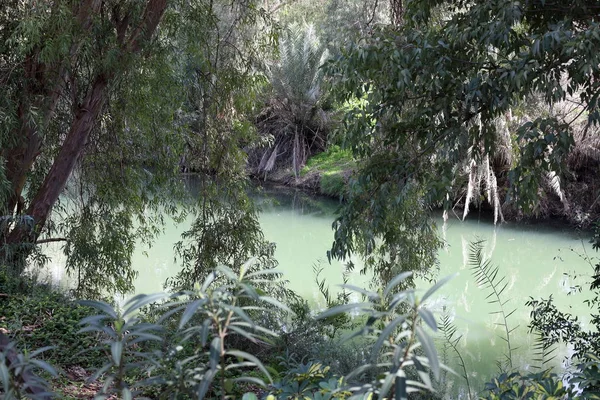 Jordan River in the place where Jesus Christ was baptized. Christians view Jordan as a holy river