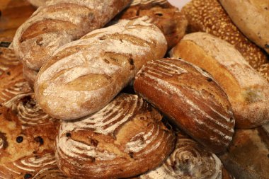 İsrail Devleti 'nin başkenti Kudüs' te ekmek ve fırın ürünleri satılmaktadır. 