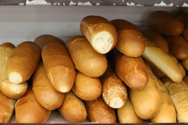 İsrail Devleti 'nin başkenti Kudüs' te ekmek ve fırın ürünleri satılmaktadır. 