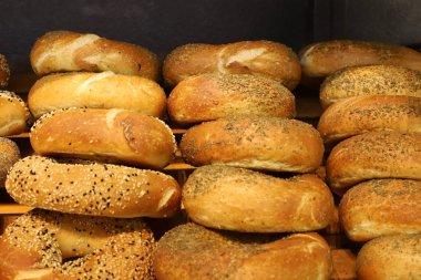 İsrail Devleti 'nin başkenti Kudüs' te ekmek ve fırın ürünleri satılmaktadır. 