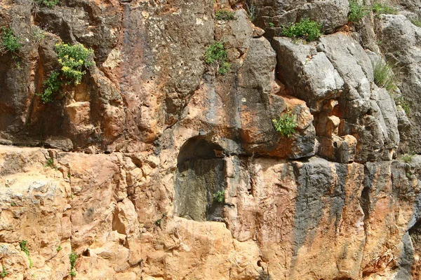 Baniyas Ist Eine Antike Stadt Norden Israels Fuße Des Berges — Stockfoto
