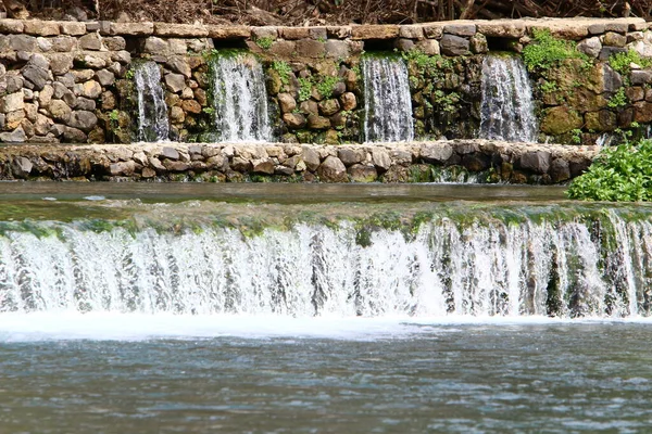 Baniyas Ist Eine Antike Stadt Norden Israels Fuße Des Berges — Stockfoto