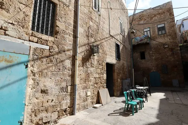 Acre Ist Eine Antike Hafenstadt Ufer Des Mittelmeeres Norden Israels — Stockfoto