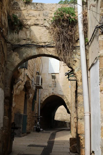 Acre Gammal Hamnstad Vid Medelhavets Stränder Norra Israel — Stockfoto