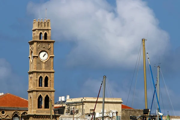 Acre Una Antigua Ciudad Portuaria Orillas Del Mar Mediterráneo Norte —  Fotos de Stock