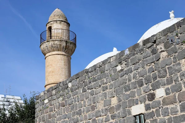Mur Pierre Une Ancienne Forteresse Dans Nord Israël — Photo