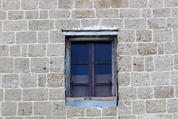 Kleines Fenster Einer Großen Stadt Der Hauptstadt Israels Jerusalem — Stockfoto