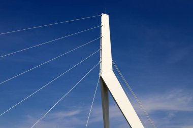 İsrail 'deki kentsel inşaatın modern mimari detayları. Soyut şehir fotoğrafçılığı 