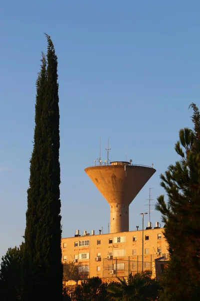 Современные Архитектурные Детали Городского Строительства Израиле Абстрактная Городская Фотография — стоковое фото