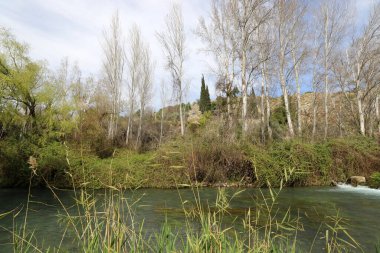 Nehir kuzey İsrail 'de akar, Akdeniz' e akar. 