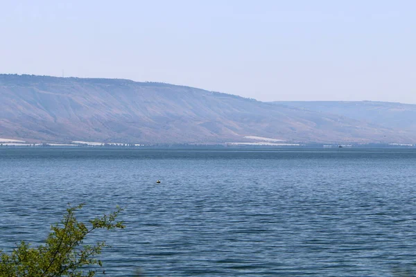 Das See Von Galiläa Oder Galiläa Ist Ein Süßwassersee Israel — Stockfoto