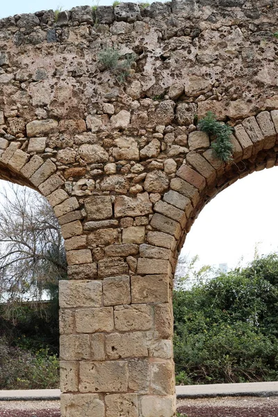 Old Stone Viaduct City Acre System Water Supply Sources City — Stock Photo, Image