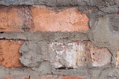 Eski tuğla duvar