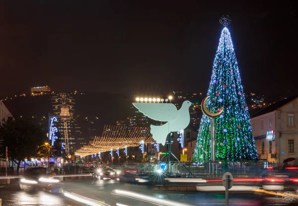 Tatil dekorasyon Noel için sokak Hai Almanca koloni