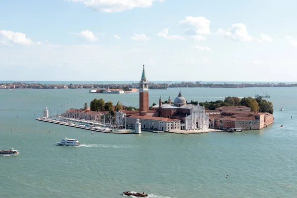 Piazza San Marco Venedik İtalya üzerinde kuleden görüntülemek