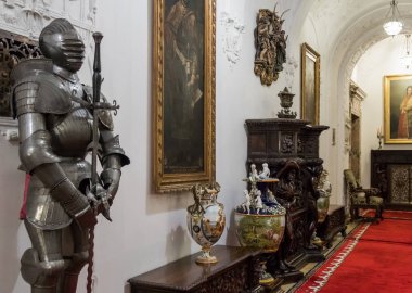 Sinaia, Romanya Peles Kalesi iç