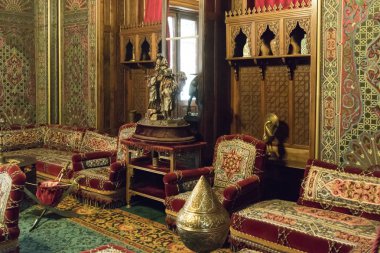 Sinaia, Romanya Peles Kalesi iç