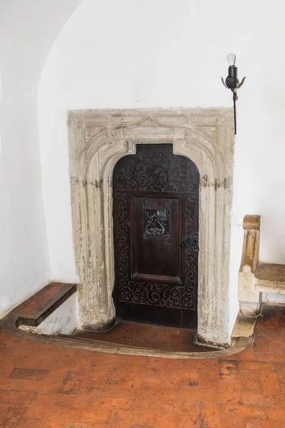 Bran Şatosu kepek City Romanya iç derinliklerinde iç kapı