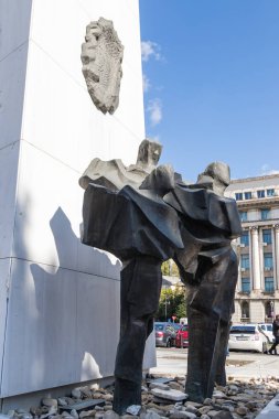 Yeniden doğuş Memorial devrim Meydanı sermaye Romanya şehir - Bükreş'parçası