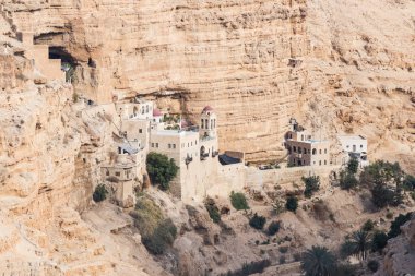 St. George Hosevit (Mar Jarvis) ayakta Mitzpe Yeriho İsrail yakınındaki Manastırı