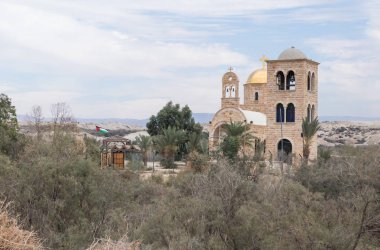 Ürdün bölümü vaftiz Site İsa Mesih'in - Qasr el Yahud İsrail